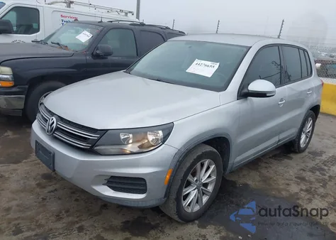 2014 Volkswagen Tiguan Se from USA, damaged, VIN WVGAV3AX3EW590777